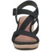 imageLucky Brand Womens Mytila Espadrille Wedge SandalBlack