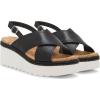imageLucky Brand Womens Pebina Wedge SandalBlack Leather