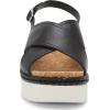 imageLucky Brand Womens Pebina Wedge SandalBlack Leather