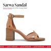 imageLucky Brand Womens Sarwa Ankle Strap Sandal HeeledSundried Tomato