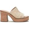 imageLucky Brand Womens Talvy Macrame Platform Sandal MuleVanilla