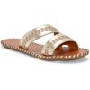 imageLucky Brand Womens Zanora Flat SandalGold Platino