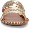 imageLucky Brand Womens Zanora Flat SandalGold Platino
