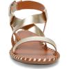 imageLucky Brand Womens Zelek Flat SandalGold Platino