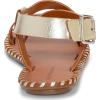 imageLucky Brand Womens Zelek Flat SandalGold Platino