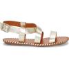 imageLucky Brand Womens Zelek Flat SandalGold Platino