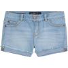 imageLucky Brand Girls Cuffed Jean Shorts Stretch Denim with 5 Pockets Mid to High Rise WaistRiley Christie