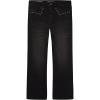 imageLucky Brand Girls High Rise Wide Flare Stretch Denim Jean Zipper Fly ampamp Button ClosureFaded Black