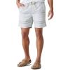 imageLucky Brand Mens 7quot Pull Up Linen ShortBlue Stripe