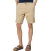 imageLucky Brand Mens 9quot Stretch Twill Flat Front ShortTwill
