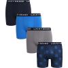 Dark Grey/Medium Grey/Mood Indigo Print/Blue