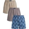 Peyote Plaid/Light Grey/Coronet Blue Print