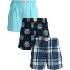Plaid/Mood Indigo/Sea Angel