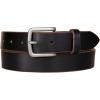 imageLucky Brand Mens Casual and Dress Leather Belts with Metal BuckleRaw Edge  Black