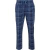 imageLucky Brand Mens Lightweight Plaid Fleece Pajama PantsMood Indigo
