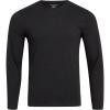 imageLucky Brand Mens Long Sleeve Tee Shirts Soft Crewneck Cotton Tees for Men  Lightweight Mens Shirts for Layering SXLCharcoal Heather