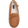 imageLucky Brand Mens MicroSuede Moccasin Slippers with Faux Sherpa LiningTan