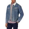 imageLucky Brand Mens Sherpa Trucker JacketCruz Blue