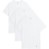 imageLucky Brand Mens Undershirt  3 Pack Basic Short Sleeve TShirts  Cotton Crewneck and VNeck Undershirts for Men SXLAll White Vneck