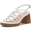 imageLucky Brand Womens Bassie Strappy High Heel Sandal HeeledBright White