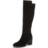 imageLucky Brand Womens Bonnay Extra Wide Calf Knee High BootBlack Extra Wide Calf