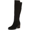 imageLucky Brand Womens Bonnay Wide Calf Knee High BootBlack Wide Calf