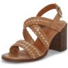 imageLucky Brand Womens Dabene Stacked Heel Sandal HeeledLatte