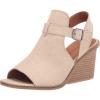imageLucky Brand Womens Labradite Strappy Stack Heel Sandal HeeledStucco