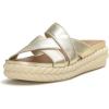 imageLucky Brand Womens Loftee SandalPlatformPlatino