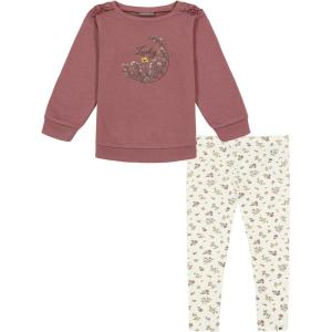 imageLucky Brand Baby Girls 2 Piece Fashion Legging SetMauve  Print
