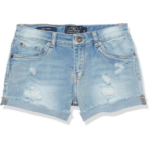 imageLucky Brand Girls Cuffed Jean Shorts Stretch Denim with 5 Pockets Mid to High Rise WaistRonnie Tori