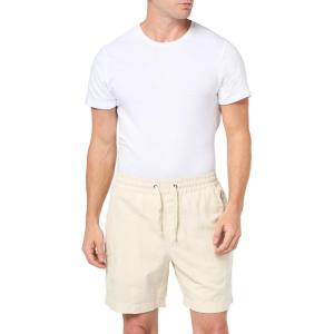 imageLucky Brand Mens 7quot Linen Pullon ShortsPelican