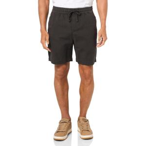 imageLucky Brand Mens 7quot Linen Pullon ShortsRaven
