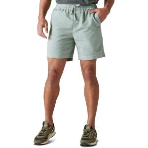 imageLucky Brand Mens 7quot Pull Up Linen ShortChino Green