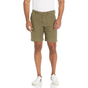 imageLucky Brand Mens 8quot Slub Twill Surplus ShortBurnt Olive