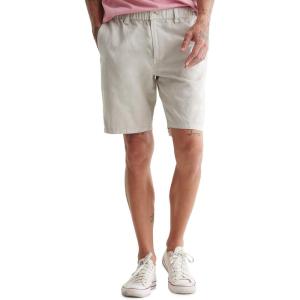 imageLucky Brand Mens 9quot Laguna Linen Flat Front ShortLunar Rock