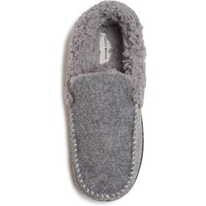 imageLucky Brand Mens Faux Wool Sherpa Lined SlipperGreyGrey
