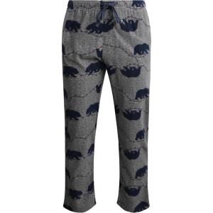 imageLucky Brand Mens Lightweight Plaid Fleece Pajama PantsHeather Grey