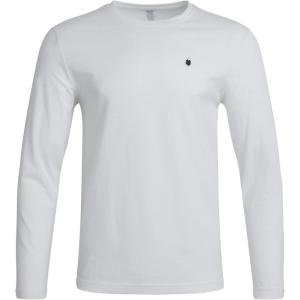imageLucky Brand Mens Long Sleeve Tee Shirts Soft Crewneck Cotton Tees for Men  Lightweight Mens Shirts for Layering SXLWhite