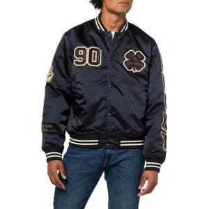 imageLucky Brand Mens Lucky Varsity JacketCaviar