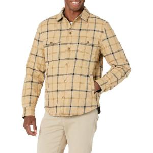 imageLucky Brand Mens Reversible Shirt JacketBeige Multi