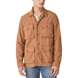 imageLucky Brand Mens Slub Twill Military JacketTwill