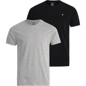 imageLucky Brand Mens TShirts  Classic Fit Short Sleeve Crewneck Mens Shirts  Soft Stretch Casual Undershirts for Men SXLBlackGrey