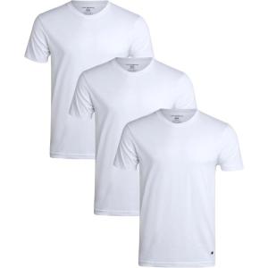 imageLucky Brand Mens Undershirt  3 Pack Slim Fit Short Sleeve Mens TShirts SXLCrew White
