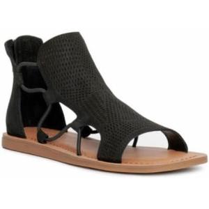 imageLucky Brand Womens Bartega Gladiator Sandal FlatBlack