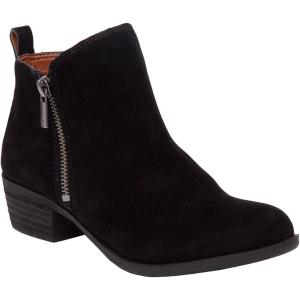 imageLucky Brand Womens Basel Ankle BootieBlack Suede
