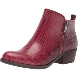 imageLucky Brand Womens Basel Ankle BootieRio Red