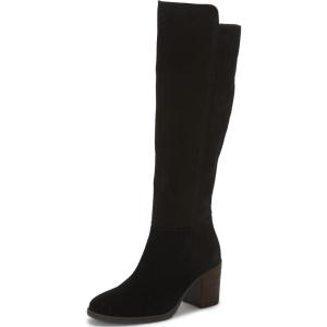 imageLucky Brand Womens Bonnay Wide Calf Knee High BootBlack Wide Calf