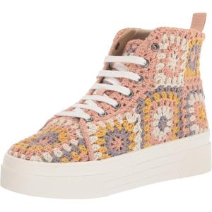 imageLucky Brand Womens Curla Crochet Platform SneakerPastel Multi
