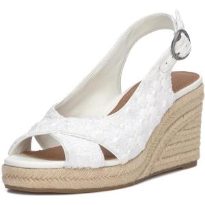imageLucky Brand Womens Cyrila Wedge SandalWhite Lace